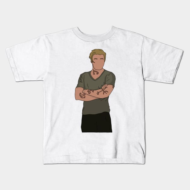 Jace Herondale - Shadowhunters #2 Kids T-Shirt by hereidrawagain